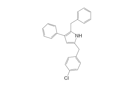 2-Benzyl-5-(4-chlorobenzyl)-3-phenyl-1H-pyrrole