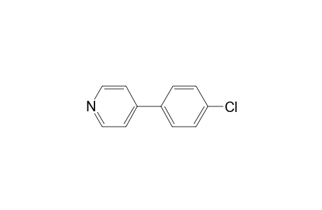 4-(4-Chlorophenyl)pyridine