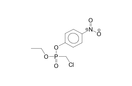 O-(PARA-NITROPHENYL)-O-ETHYL-CHLOROMETHYLPHOSPHONATE