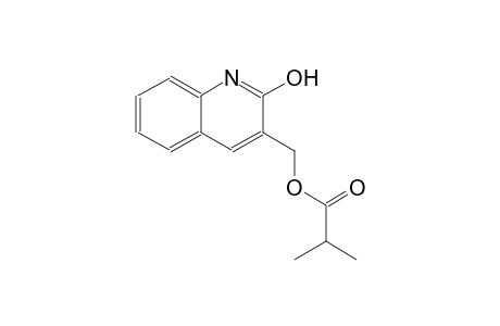 (2-hydroxy-3-quinolinyl)methyl 2-methylpropanoate
