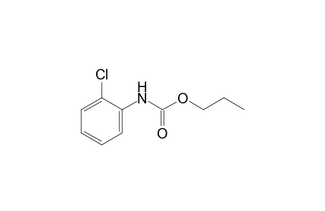 o-chlorocarbanilic acid, propyl ester