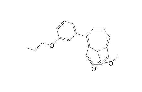 Methyl 2-(m-propoxyphenyl)bicyclo[4.4.1]undeca-1,3,5,7,9-pentaen-11-carboxylate