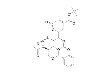 5-ACETAMIDO-4,8-DI-O-ACETYL-6-AZIDO-7,9-O-BENZYLIDENE-2,3,5,6-TETRADEOXY-2-METHYLIDENE-D-GLYCERO-GALACTO-NONONATE