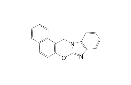 14H-Naphtho[1',2':5,6][1,3]oxazino[3,2-a]benzimidazole
