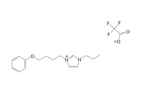 1-PROPYL-3-(4-PHENOXYBUTYL)-1H-IMIDAZOL-3-IUM-TRIFLUOROACETATE