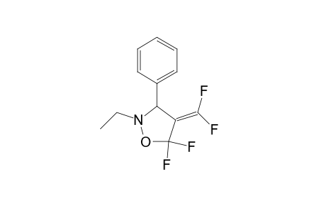 Isoxazolidine, 4-(difluoromethylene)-2-ethyl-5,5-difluoro-3-phenyl-