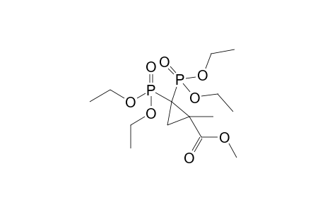 Diethyl 2-methyl-2-methoxycarbonyl-1,1-cyclopropanediylbis(phosphonate)