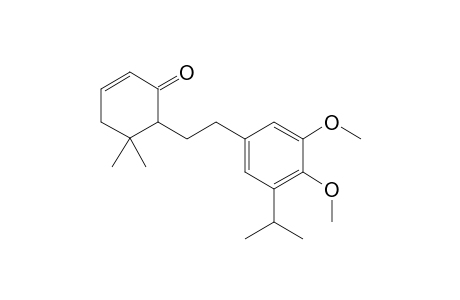 5-(2-(3-Isopropyl-4,5-dimethoxyphenyl)ethyl)-5,5-dimethyl-2-cyclohexen-1-one