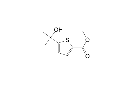 2-Thiophenecarboxylic acid, 5-(1-hydroxy-1-methylethyl)-, methyl ester