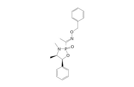 (2S,4S,5R)-2-(1-BENZYLOXYIMINOETHYL)-3,4-DIMETHYL-2-OXO-5-PHENYL-2-LAMBDA5-1,3,2-OXAZAPHOSPHOLIDINE