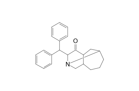 11-(Diphenylmethyl)-1-azatricyclo[5.4.0.0(3,9)]undecan-10-one
