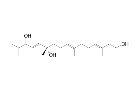 (11S)-3,7,11,15-Tetramethyl-11,14-dihydroxy-3E,7E,12E-hexadecatrienol