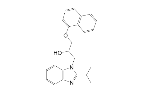 1H-benzimidazole-1-ethanol, 2-(1-methylethyl)-alpha-[(1-naphthalenyloxy)methyl]-