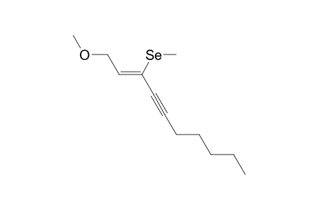 (Z)-1-methoxy-3-(methylseleno)dec-2-en-4-yne