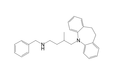 4-(5,6-dihydrobenzo[b][1]benzazepin-11-yl)-3-methyl-N-(phenylmethyl)-1-butanamine