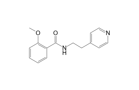 2-Methoxy-N-[2-(pyridin-4-yl)ethyl]benzamide