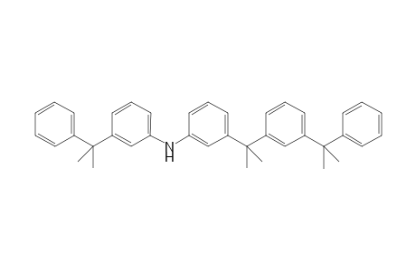 3-(1-Phenyl-1-methylethyl)phenyl 3-(1-(3-(1-phenyl-1-methylethyl)phenyl-1-methylethyl))phenyl amine