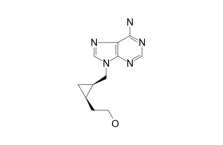 2-[(1R,2R)-2-[(6-aminopurin-9-yl)methyl]cyclopropyl]ethanol