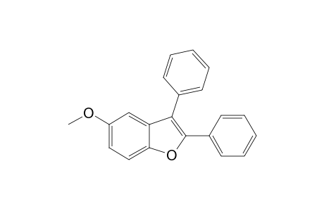 5-Methoxy-2,3-diphenylbenzofuran