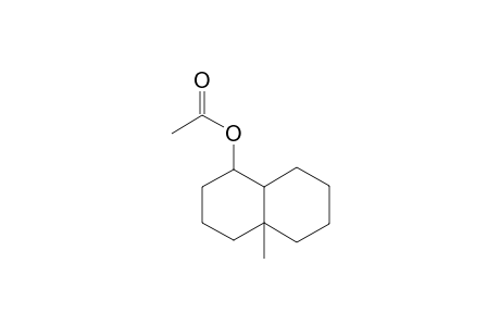 Acetic acid, 4a-methyldecahydronaphthalen-1-yl ester