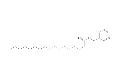 Heptadecanoic acid, 16-methyl-, 3-pyridinylmethyl ester