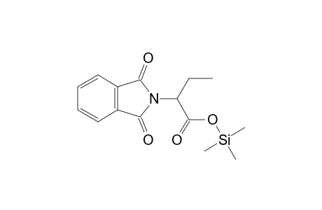 2-(1,3-Dioxo-1,3-dihydro-2H-isoindol-2-yl)butanoic acid, tms derivative