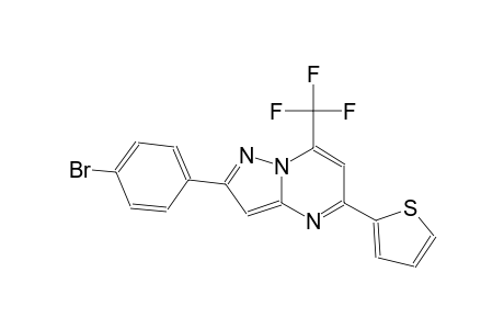 pyrazolo[1,5-a]pyrimidine, 2-(4-bromophenyl)-5-(2-thienyl)-7-(trifluoromethyl)-