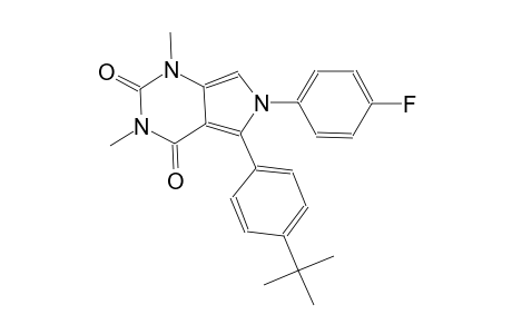 5-(4-tert-butylphenyl)-6-(4-fluorophenyl)-1,3-dimethyl-1H-pyrrolo[3,4-d]pyrimidine-2,4(3H,6H)-dione