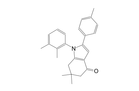 4H-indol-4-one, 1-(2,3-dimethylphenyl)-1,5,6,7-tetrahydro-6,6-dimethyl-2-(4-methylphenyl)-