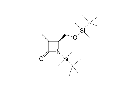 (4S)-1-(tert-Butyldimethylsilyl)-4-(tert-butyldimethylsilyloxymethyl)-3-methyleneazetidin-2-one