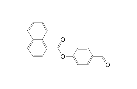 Naphthalene-1-carboxylic acid 4-formyl-phenyl ester