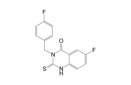4(1H)-quinazolinone, 6-fluoro-3-[(4-fluorophenyl)methyl]-2,3-dihydro-2-thioxo-