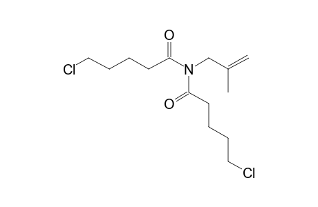 5-Chlorovaleramide, N-(5-chlorovaleryl)-N-methallyl-