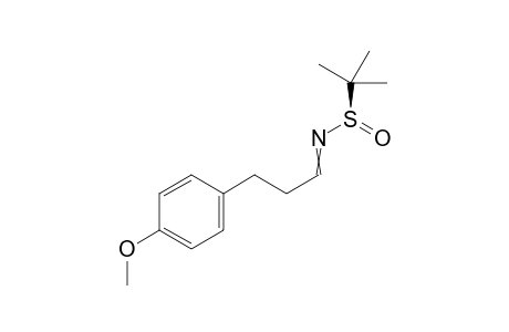 (R(S))-N-(tert-Butanesulfinyl)-3-(4-methoxyphenyl)propan-1-imine