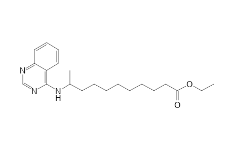 10-(Quinazolin-4-ylamino)-undecanoic acid ethyl ester