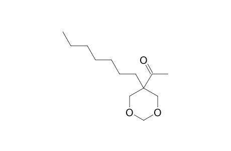 5-ACETYL-5-HEPTYL-1,3-DIOXANE