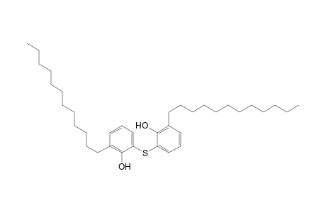 2-Dodecyl-6-(3-dodecyl-2-oxidanyl-phenyl)sulfanyl-phenol