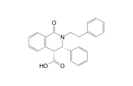 (3S,4R)-1-keto-2-phenethyl-3-phenyl-3,4-dihydroisoquinoline-4-carboxylic acid