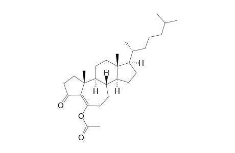 B-Homo-A-norcholest-5-en-3-one, 6-(acetyloxy)-