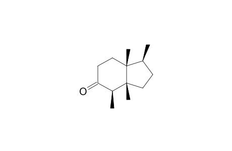 (1R,2R,6R,7S)-(-)-1,2,6,7-Tetramethylbicyclo[4.3.0]nonane-3-one