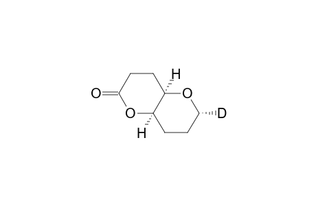 Pyrano[3,2-b]pyran-2(3H)-one-6-D, hexahydro-, (4a.alpha.,6.alpha.,8a.alpha.)-