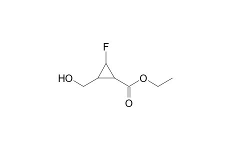 Ethyl 3-fluoro-2-(hydroxymethyl)cyclopropane-1-carboxylate