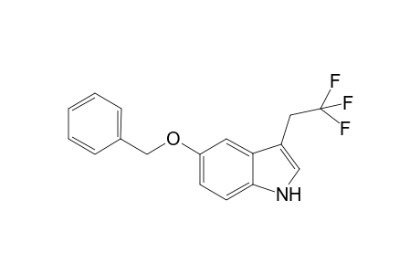5-(Benzyloxy)-3-(2,2,2-trifluoroethyl)-1H-indole