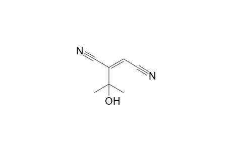 2-(1-Hydroxy-1-methylethyl)-2-butenedinitrile