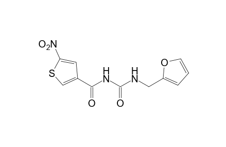 1-furfuryl-3-(5-nitro-3-thenoyl)urea