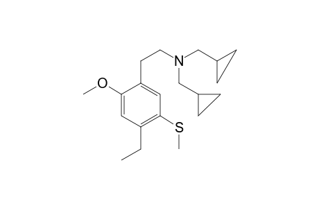 2C-5-TOET N,N-bis(cyclopropylmethyl)