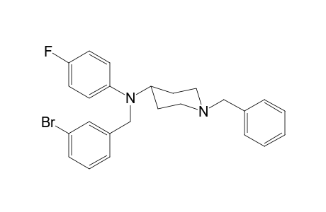 1-Benzyl-N-(3-bromomethylphenyl)-N-(4-fluorophenyl)-piperidin-4-amine