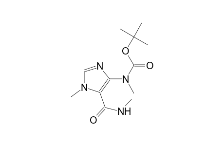1-Methyl-4-[N-(t-butoxycarbonyl)-N-methylamino]-5-(N-methylcarbamoyl)-imidazole