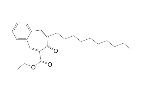 Ethyl 6-Decylbenzotropo-7-one-8-carboxylate