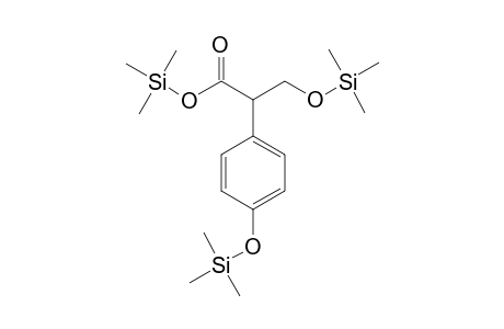 p-hydroxyphenylhydracrylate 3TMS